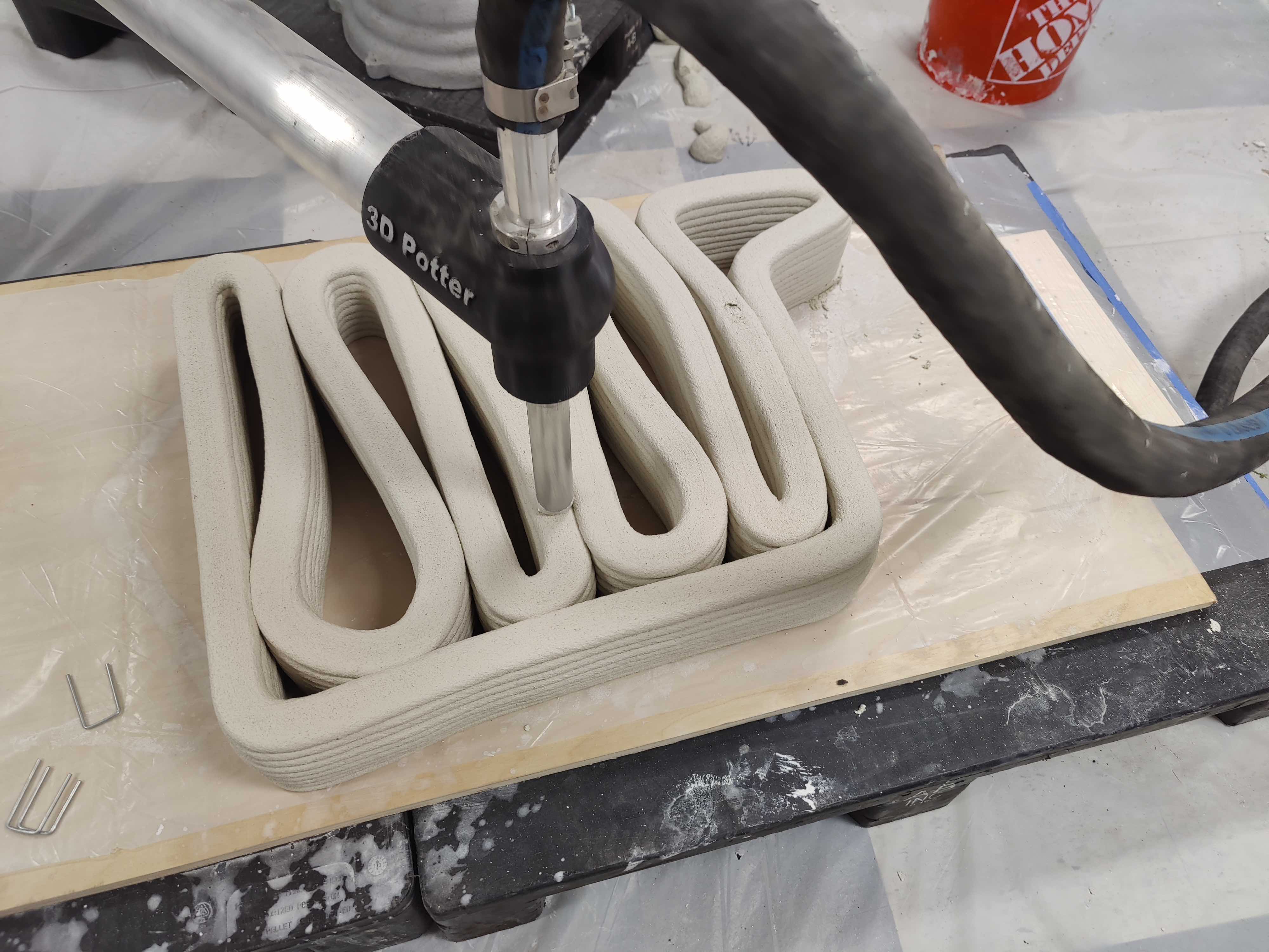 3D Potter SCARA Elite Concrete Printer Package